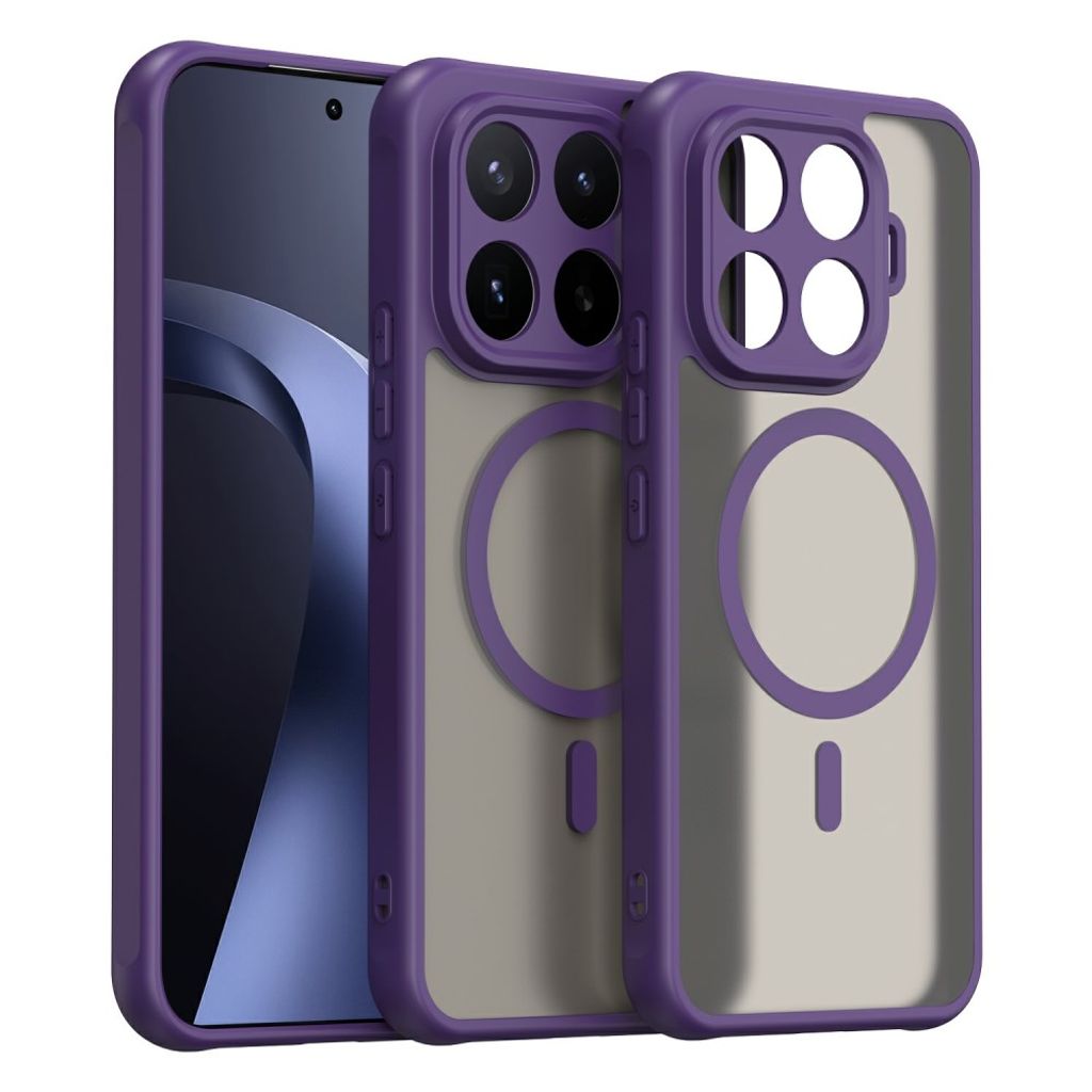 Xiaomi 17T Pro Cover Frostad MagSafe Lilla