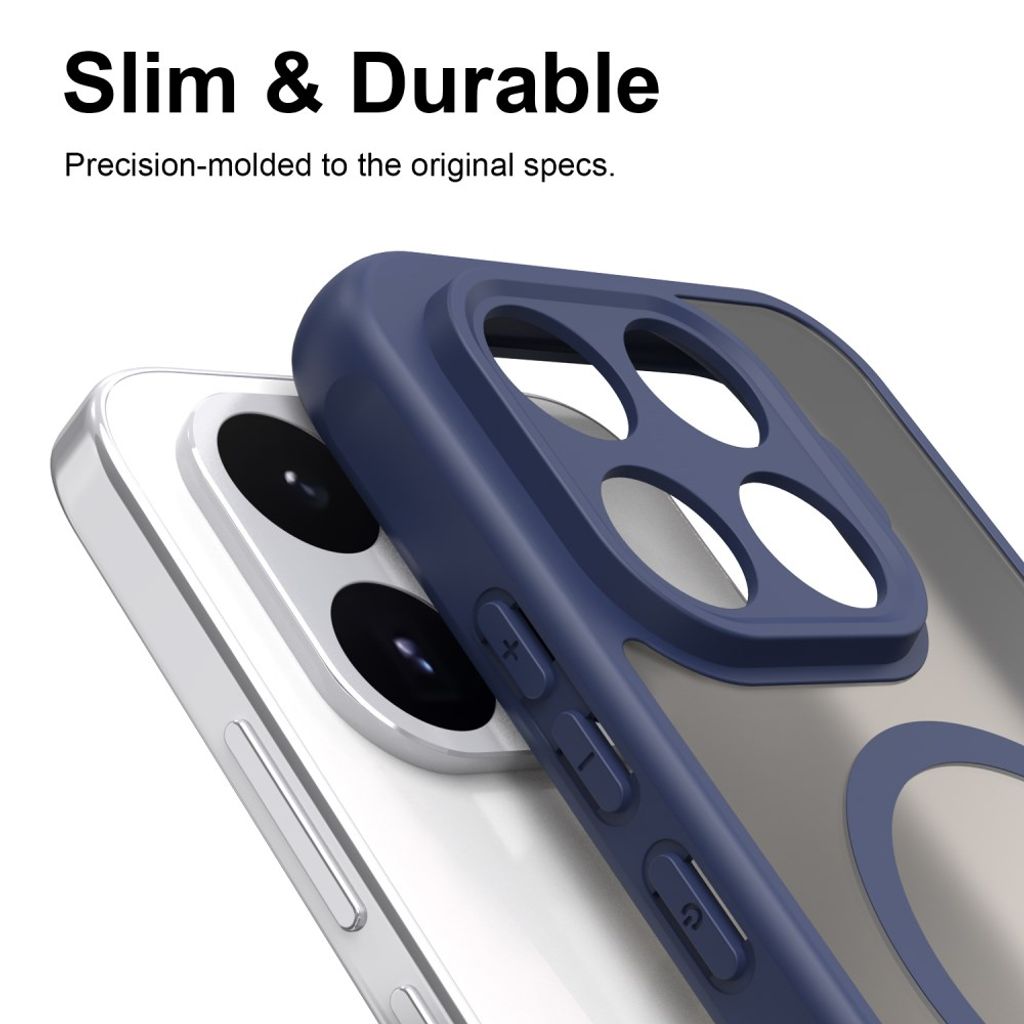 Xiaomi 17T Cover Frostet MagSafe Blå