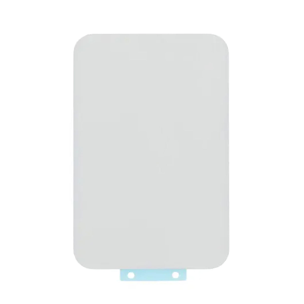 Glasbagside til iPhone 17 Pro Max - Sølv