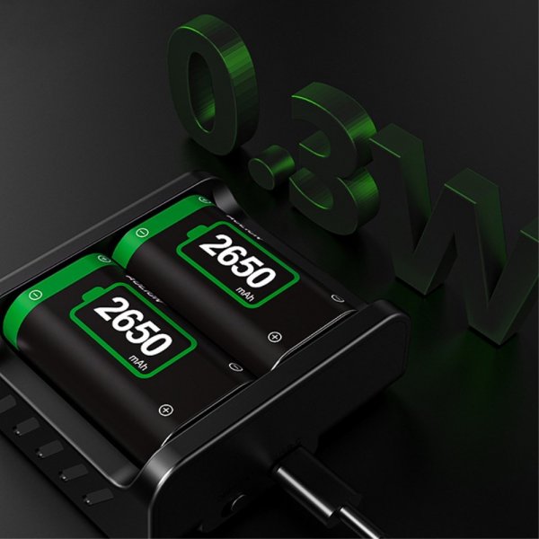 Aolion Batterioplader til Xbox Series X controller