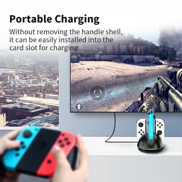 Aolion Batteriopladningsstation til Xbox-spilkontroller