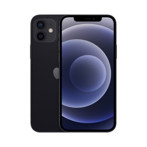Brugt iPhone 12 Mini 64GB Sort – Rigtig god stand