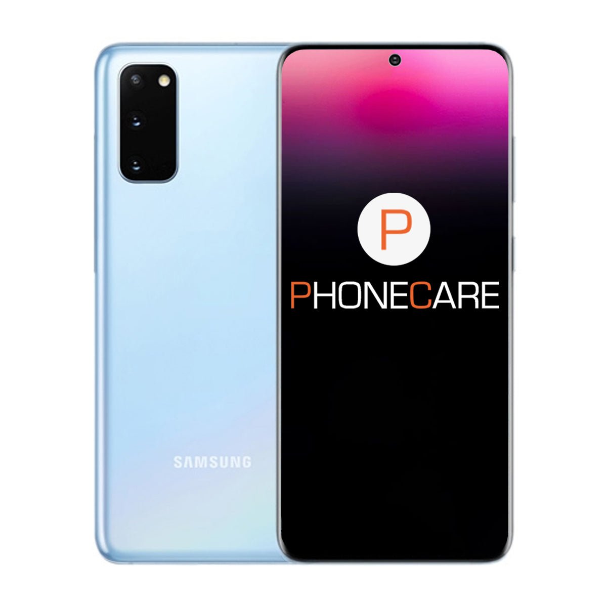 Brugt Samsung Galaxy S20 5G Dual 128 GB Blå – god stand