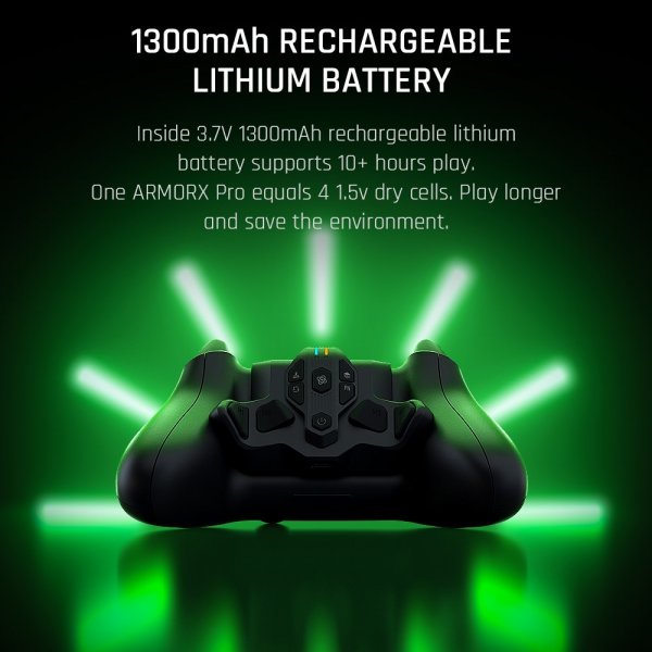 BIGBIG WON ARMOR-X Pro Tilbageknapmodul til Gamecontroller Hvid