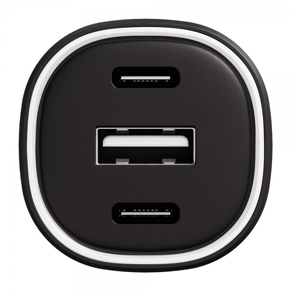X2O Billader 60W Triple USB-C/USB-A GaN Sort