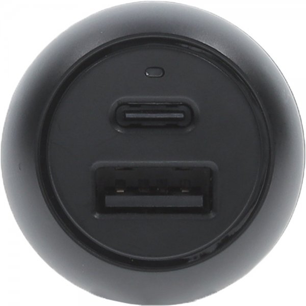 Otterbox Biloplader USB-C 20W & USB-A 12W Sort