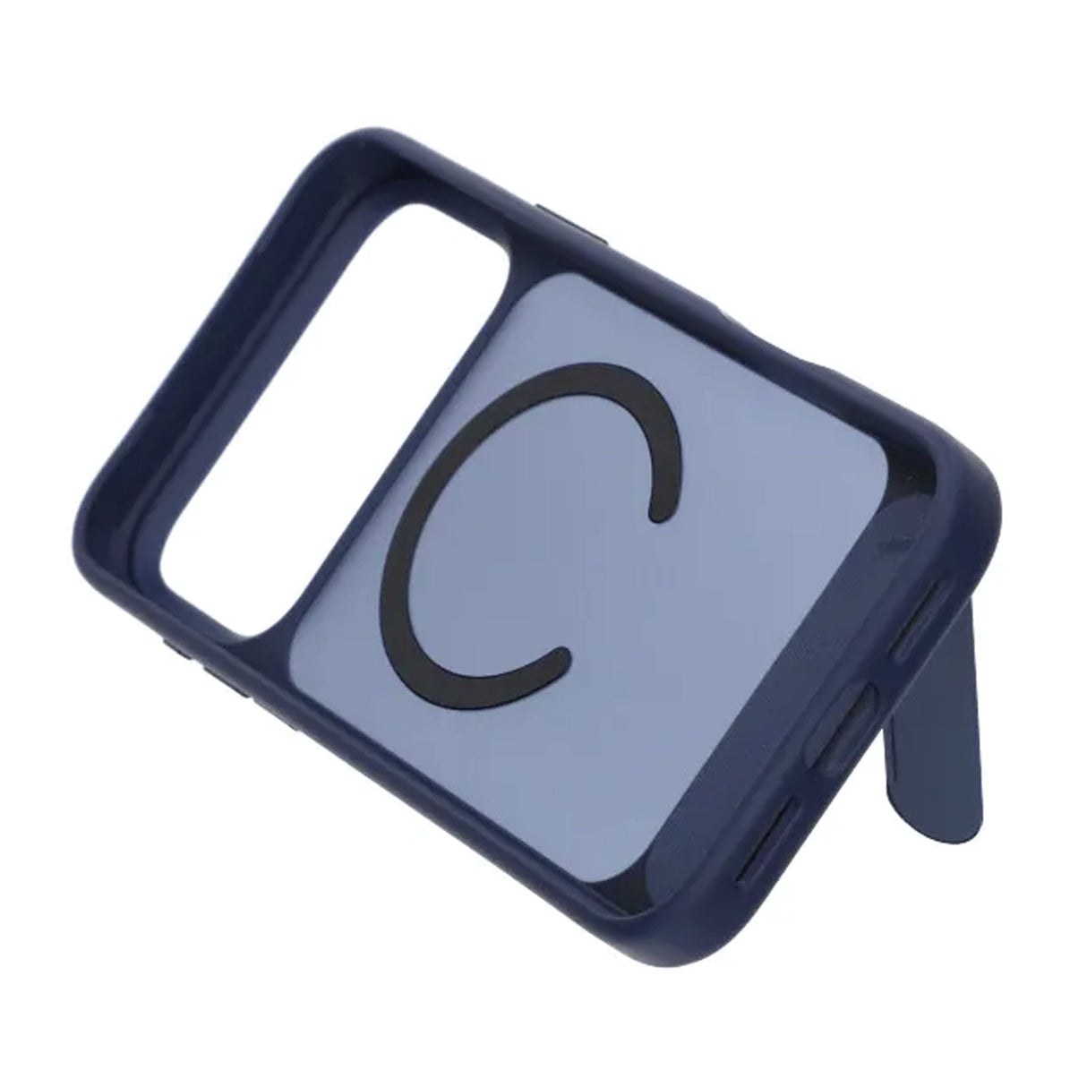 iPhone 17 Pro Max Cover med stativ MagSafe Blå