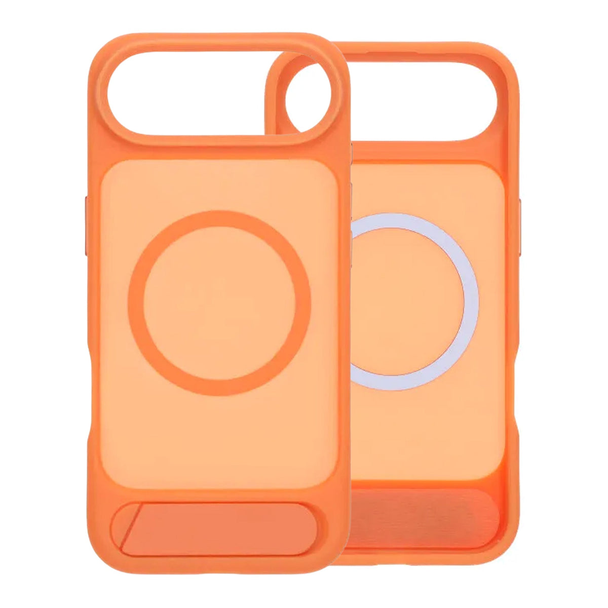 iPhone Air Cover med stativ MagSafe Orange