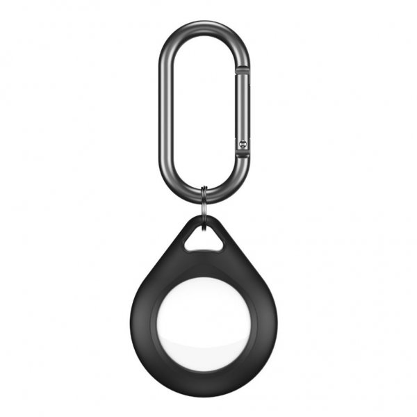 KeyBudz AirTag Skal Secure Dock 2-pak Sort