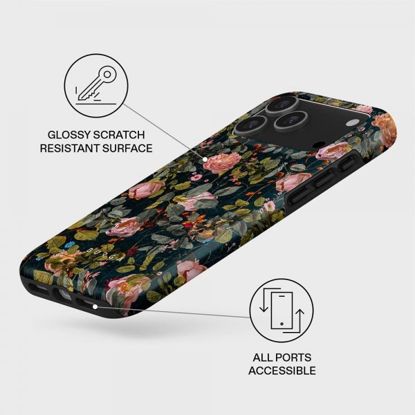Burga iPhone 17 Pro Max Cover Tough MagSafe Bloomy Garden