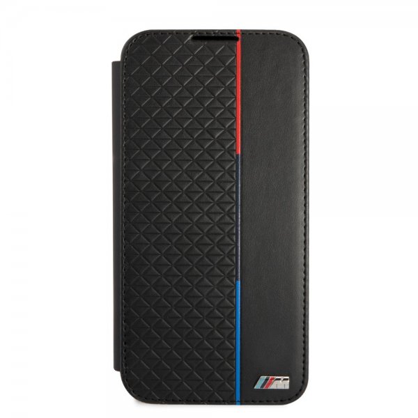 BMW Samsung Galaxy S22 Plus Cover Triangle Pattern & Tricolor Stripe Sort