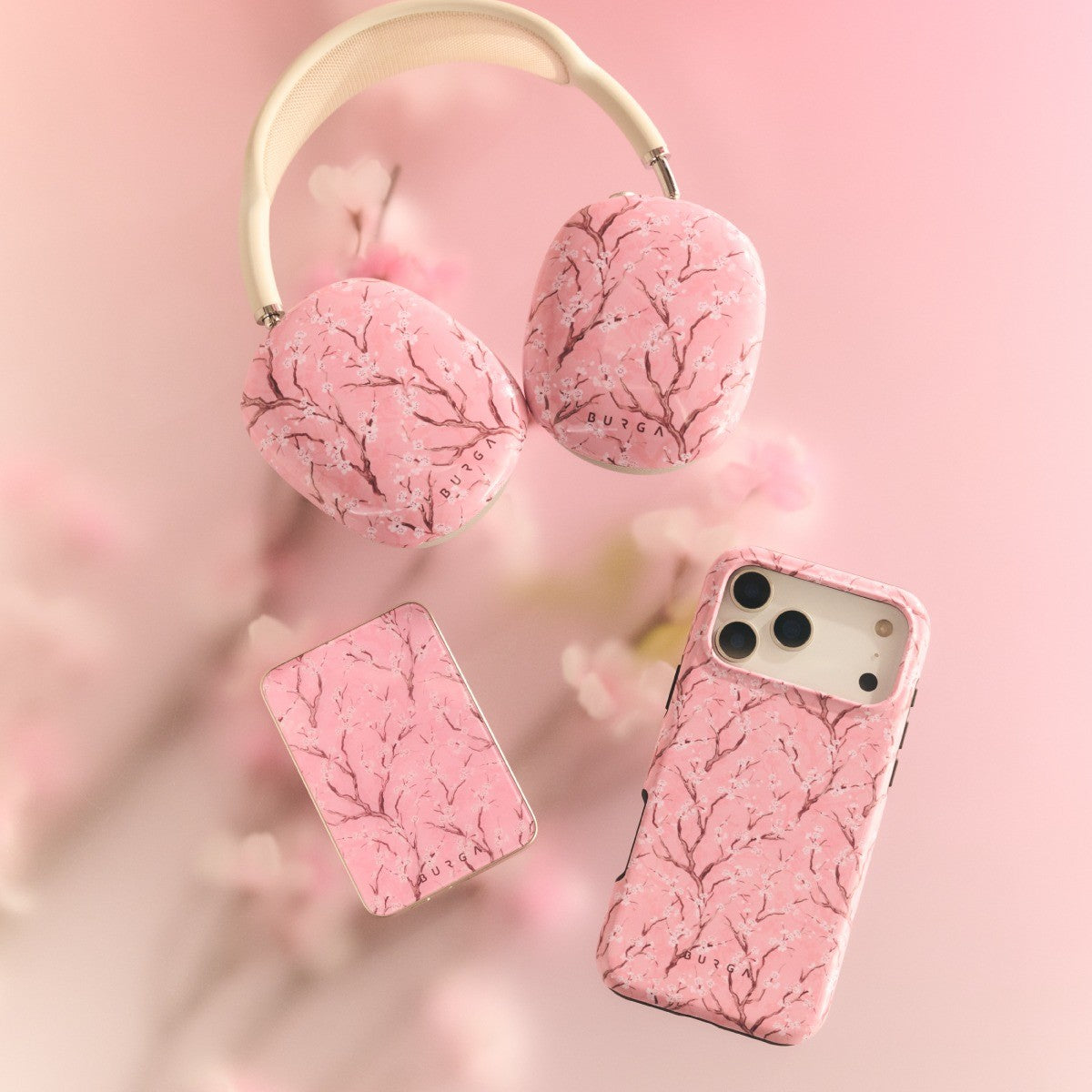Burga iPhone 17 Pro Max Cover Tough MagSafe Sakura