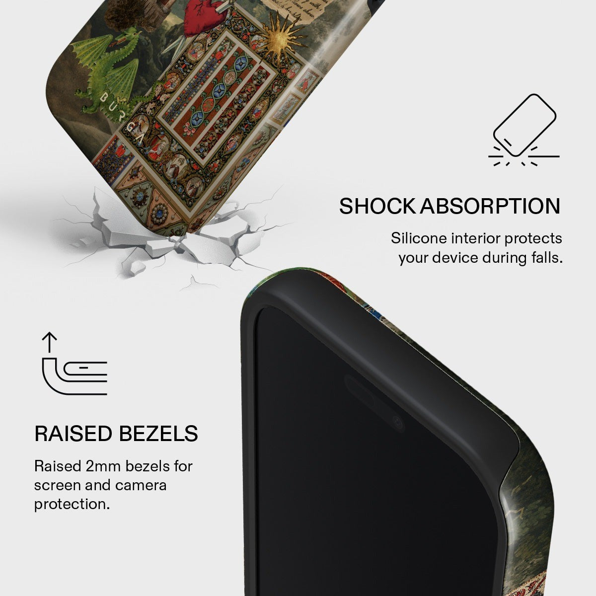Burga iPhone 17 Pro Cover Tough MagSafe Oath