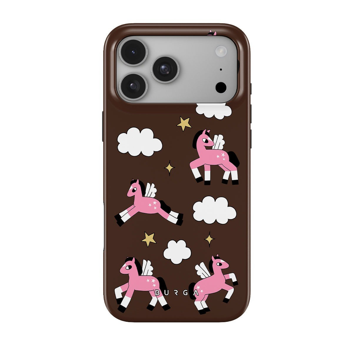 Burga iPhone 18 Pro Max Cover Tough MagSafe Cloud Hopping