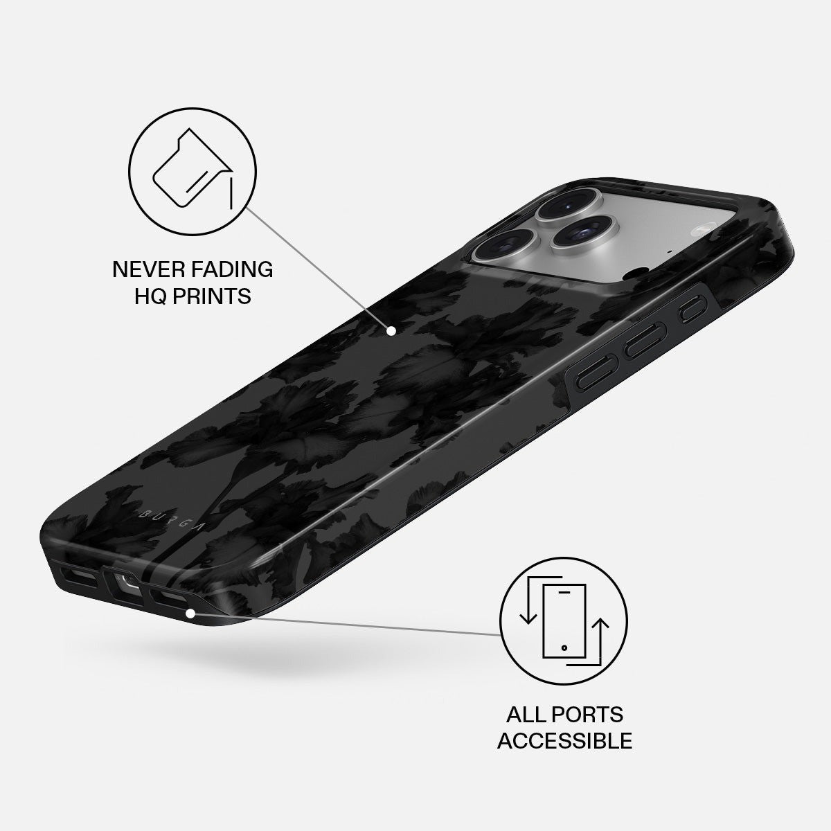 Burga iPhone 18 Pro Max Cover Tough MagSafe Nocturnal