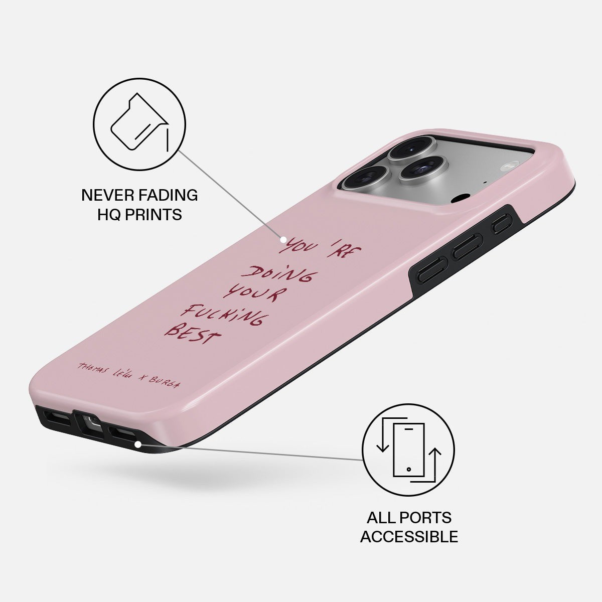 Burga iPhone 18 Pro Max Cover Tough MagSafe Your Best