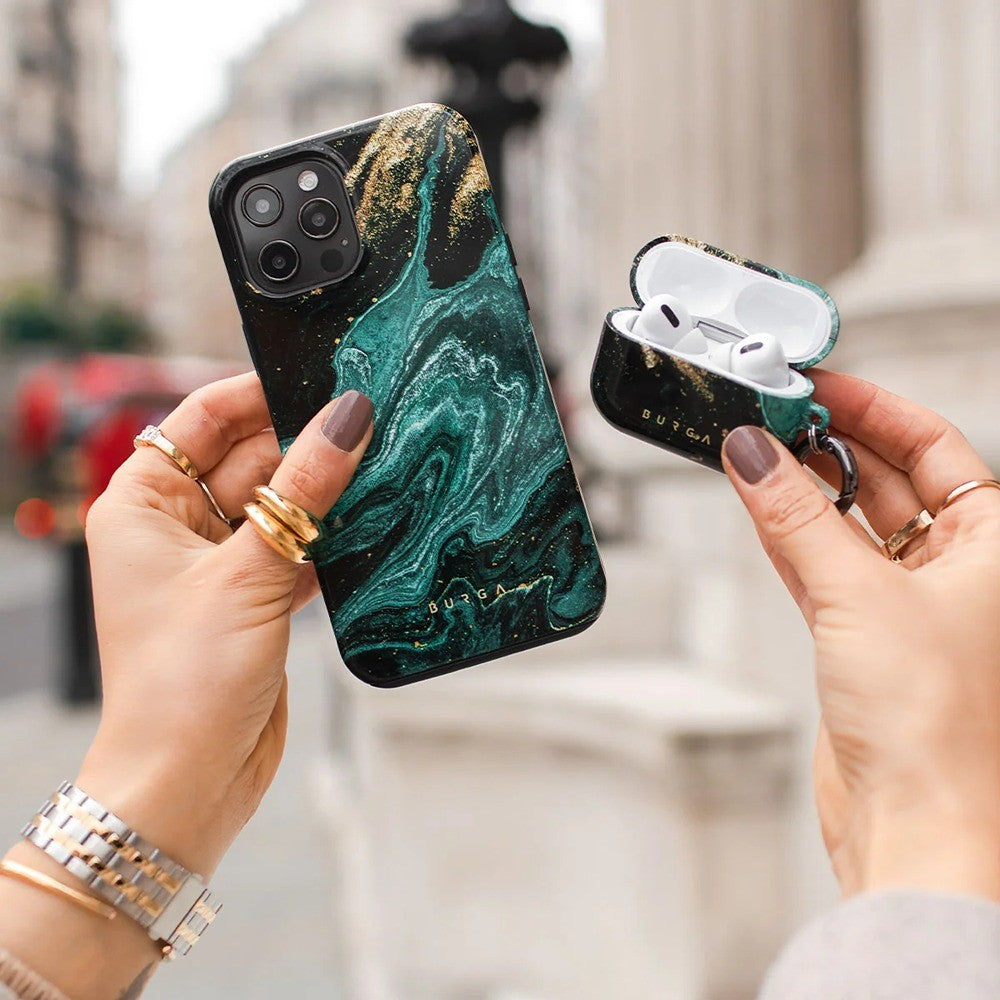 Burga iPhone 18 Pro Cover Tough MagSafe Emerald Pool