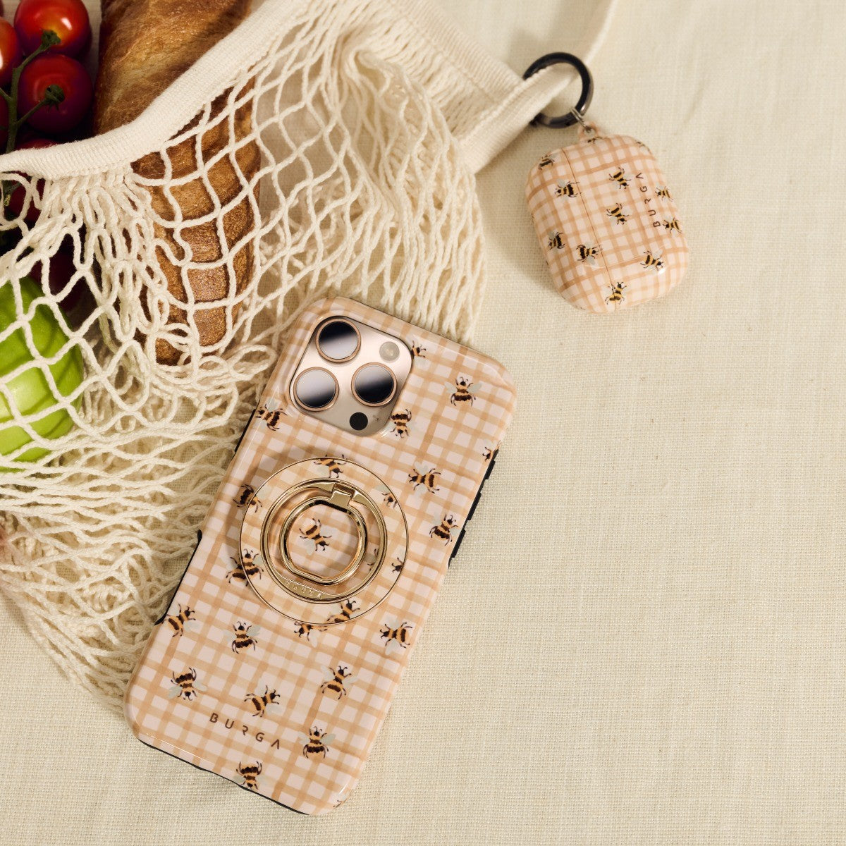 Burga iPhone 18 Pro Cover Tough MagSafe Honeycomb