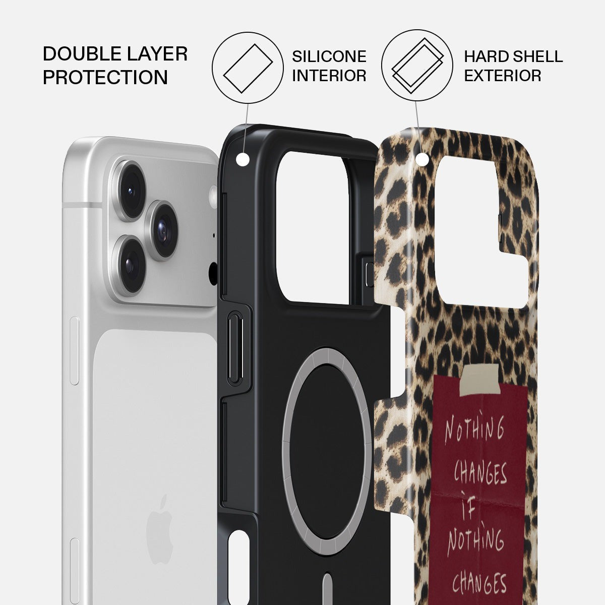 Burga iPhone 18 Pro Cover Tough MagSafe Nothing Changes