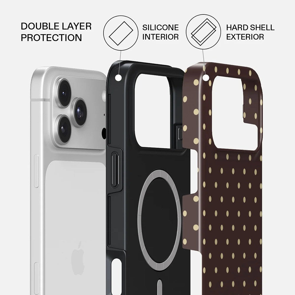 Burga iPhone 18 Pro Cover Tough MagSafe Sorry Busy