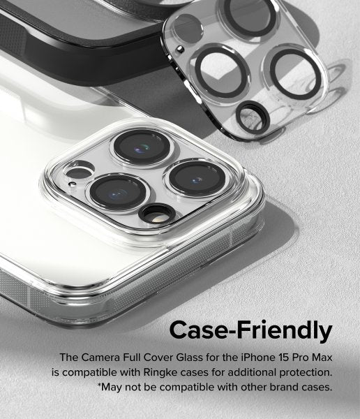 Ringke iPhone 15 Pro Max Kamerabeskyttelse Kamera Beskyttelsesglas 2-pak