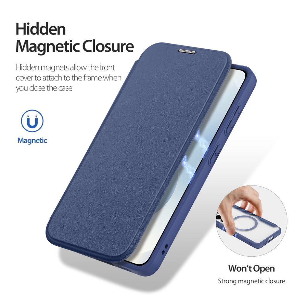 Dux Ducis Samsung Galaxy S26 Etui Skin X Pro Series MagSafe Blå