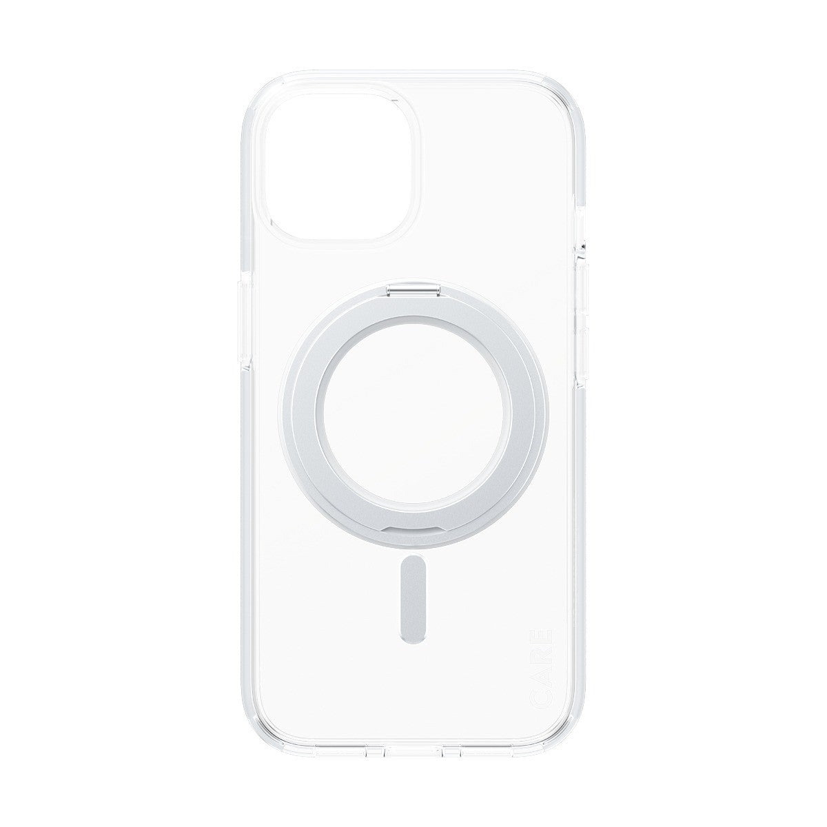 CARE by PanzerGlass iPhone 15 Cover Kickstand MagSafe Klar