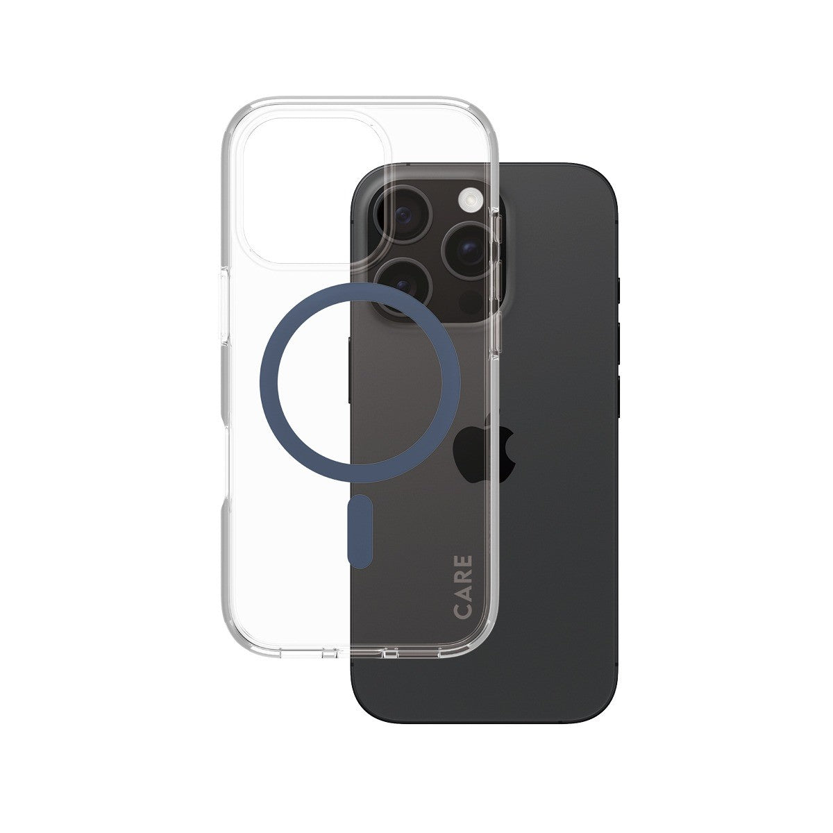 CARE by PanzerGlass iPhone 16 Pro Cover Urban Combat MagSafe Blå