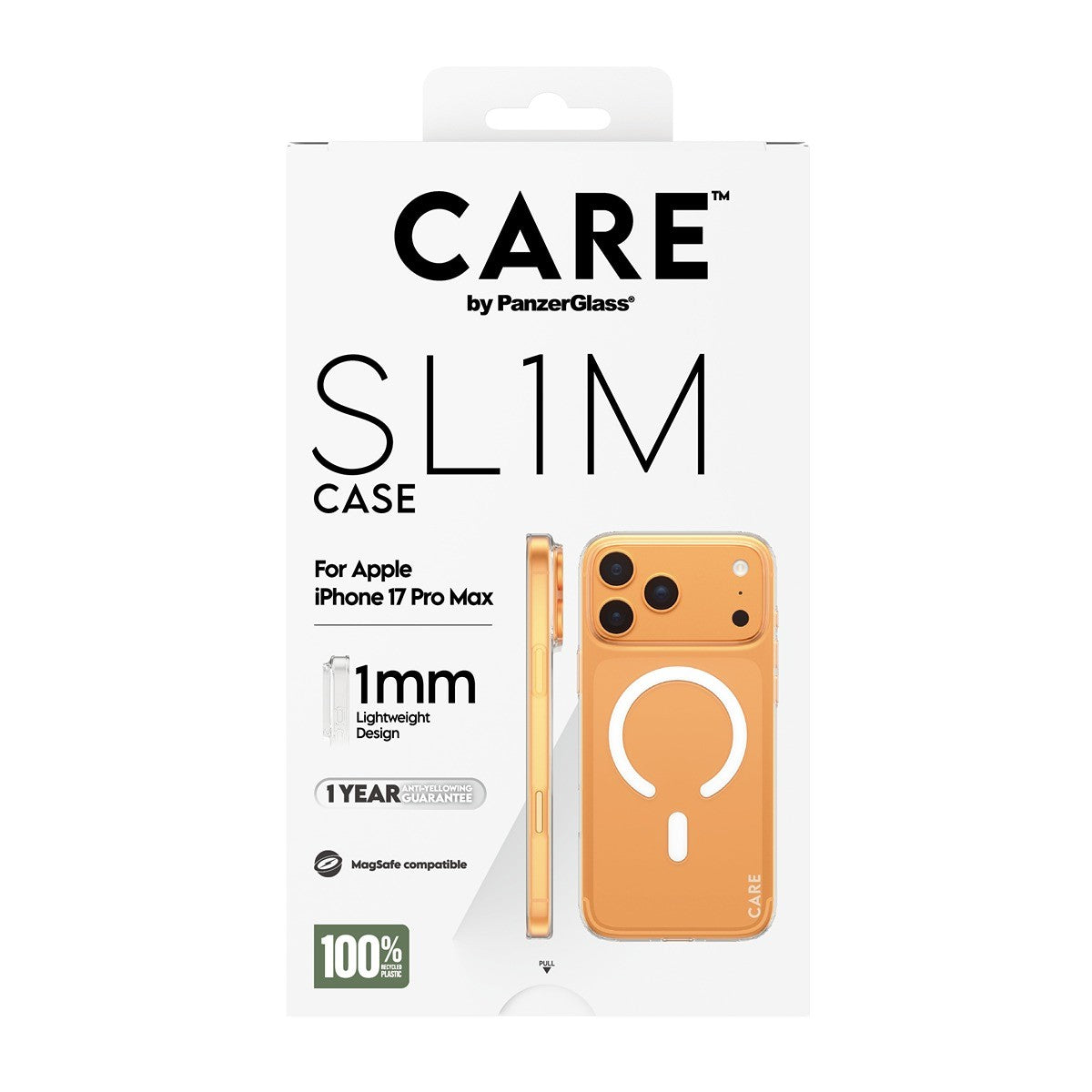 CARE by PanzerGlass iPhone 17 Pro Max Cover SL1M MagSafe Klar