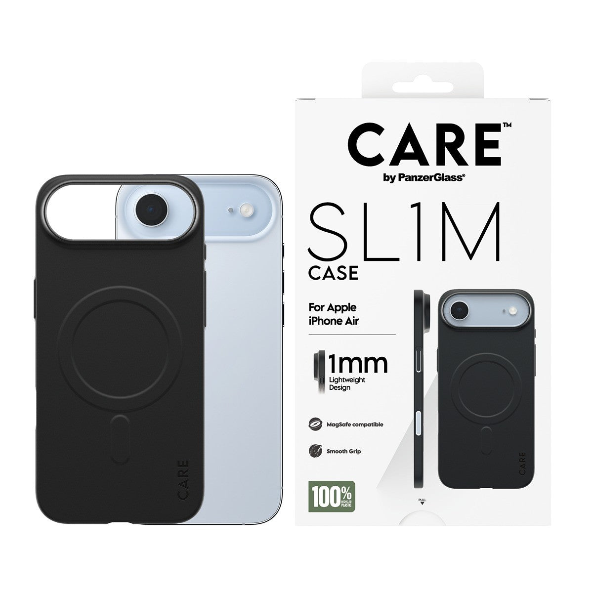 CARE by PanzerGlass iPhone Air Cover SL1M MagSafe Sort
