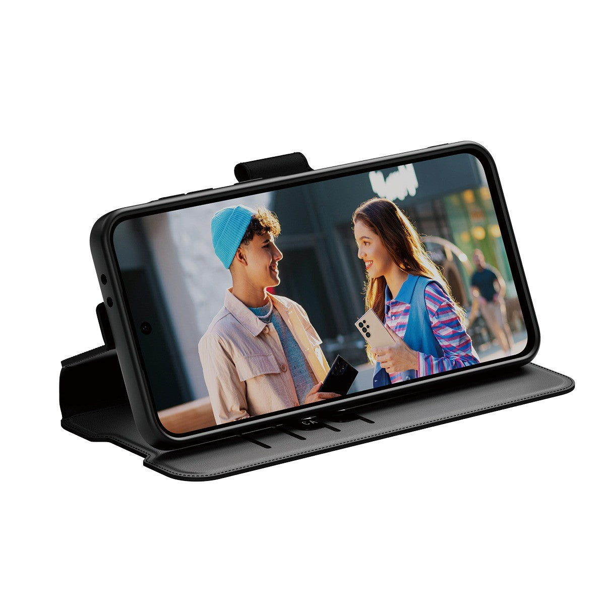CARE by PanzerGlass Samsung Galaxy A26 Etui Wallet Kickstand Sort