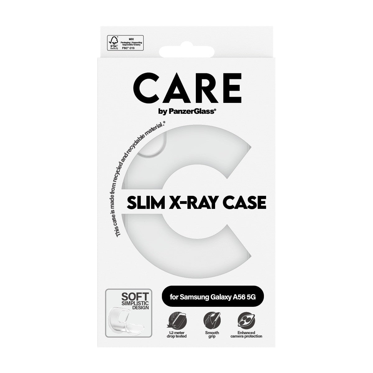 CARE by PanzerGlass Samsung Galaxy A56 Cover X-Ray Klar