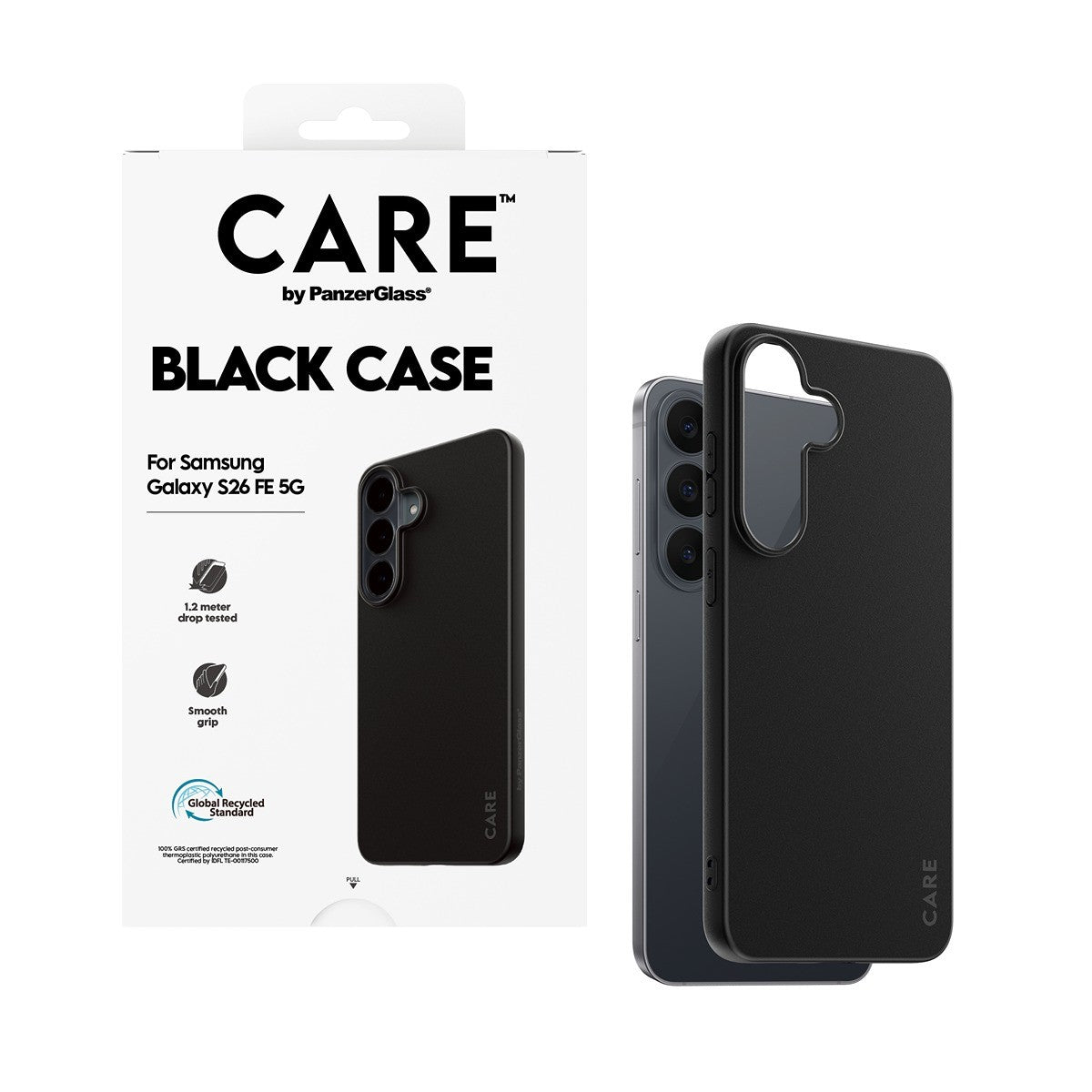 CARE by PanzerGlass Samsung Galaxy S26 FE Cover TPU Sort