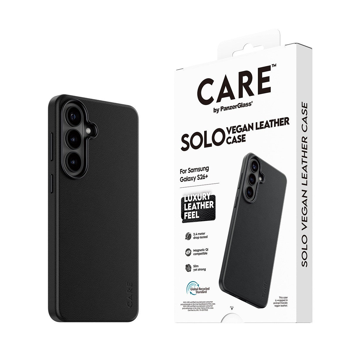 CARE by PanzerGlass Samsung Galaxy S26 Plus Cover Solo MagSafe Sort