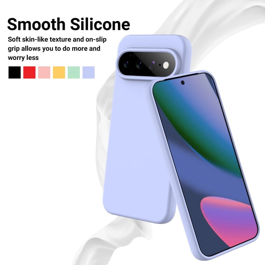 Google Pixel 11 Pro XL Cover med Strap Silikone Lilla