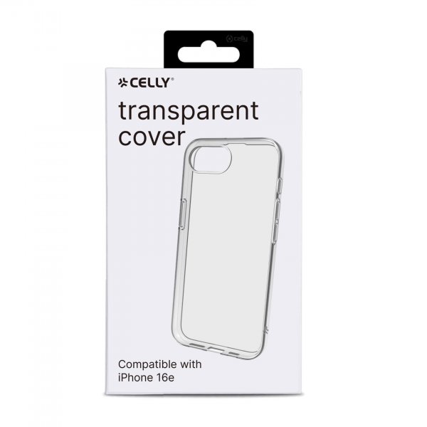 Celly iPhone 16e/17e Cover GELSKIN Transparent