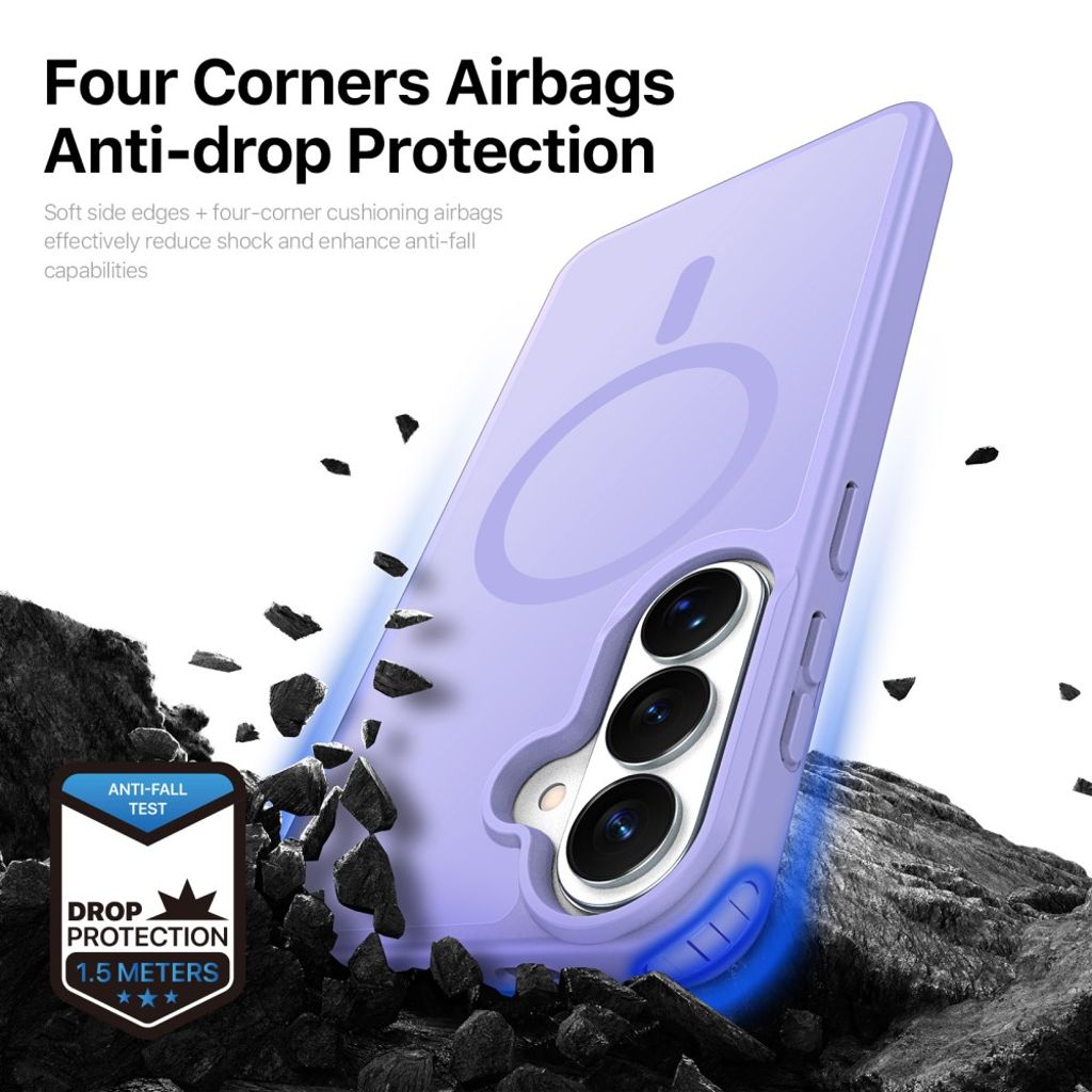 Dux Ducis Samsung Galaxy S26 Plus Cover Yind Series MagSafe Lilla