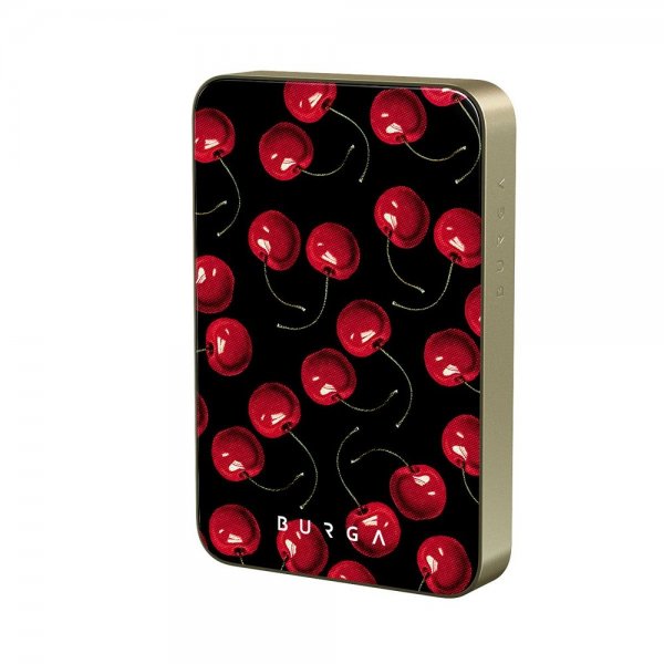 Burga Powerbank MagSafe 5000 mAh Cherrybomb Guld