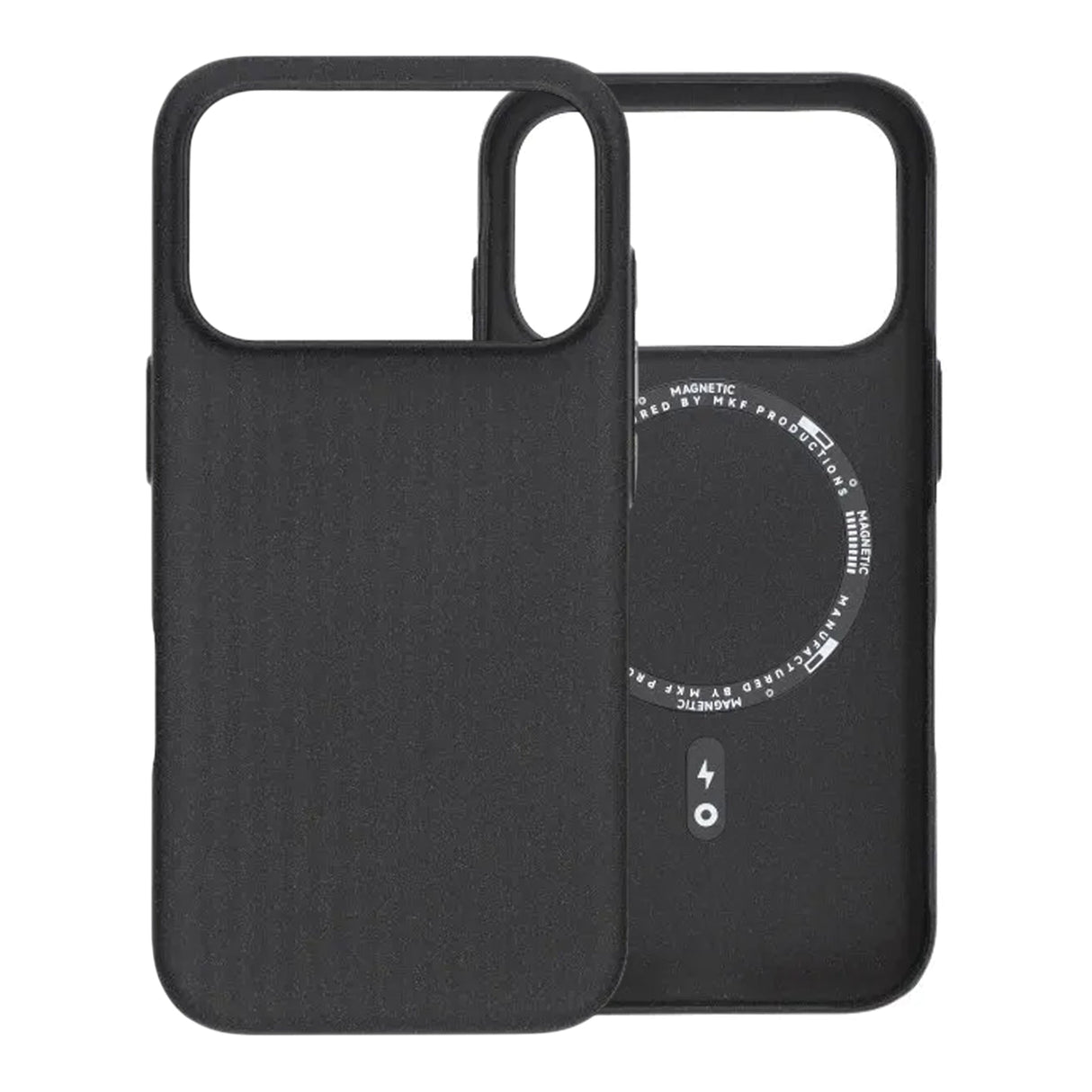 iPhone 17 Pro Max Cover Korrugeret MagSafe Sort