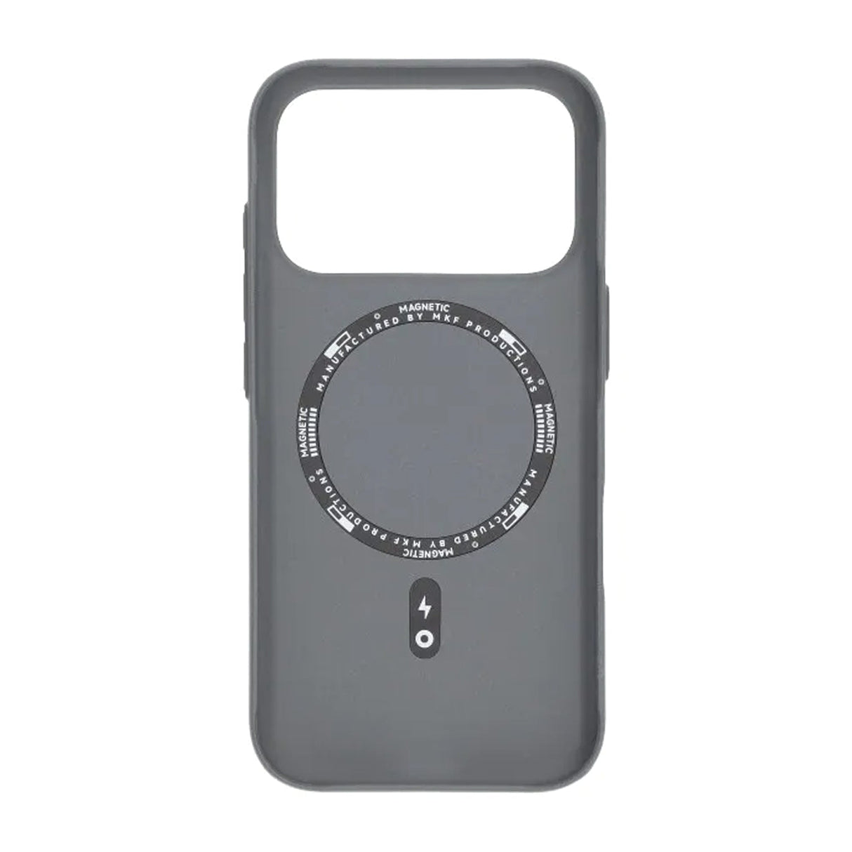 iPhone 17 Pro Max Cover Korrugeret MagSafe Grå