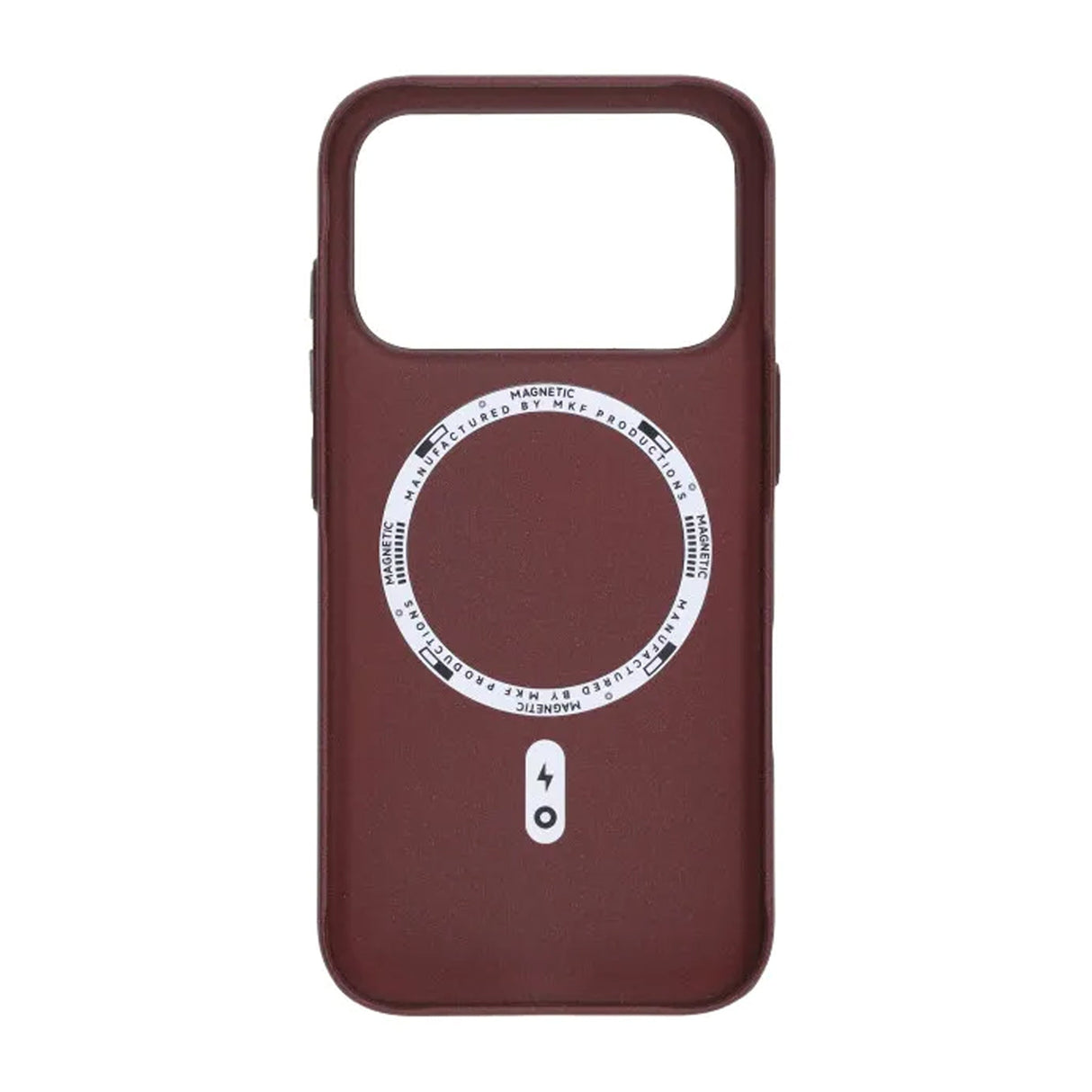 iPhone 17 Pro Max Cover Korrugeret MagSafe Rød