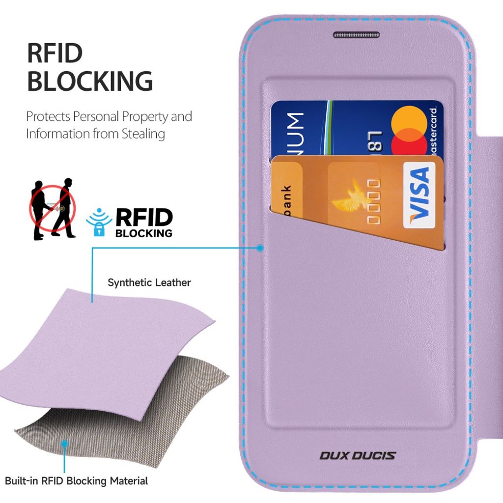 Dux Ducis iPhone 17 Pro Max/iPhone 18 Pro Max Cover Skin X Pro Series MagSafe Lilla