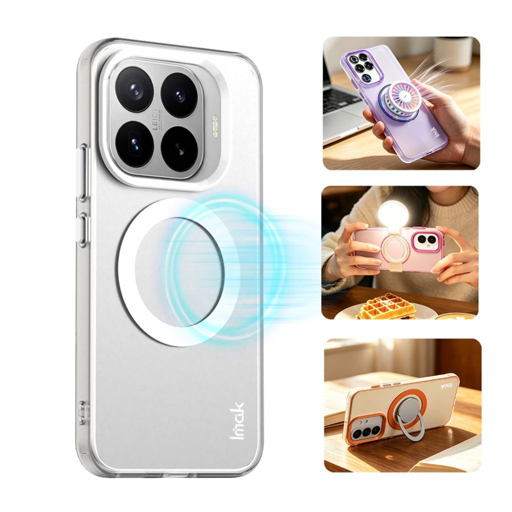 Imak Xiaomi 17T Pro Cover Candy Color MagSafe Hvid