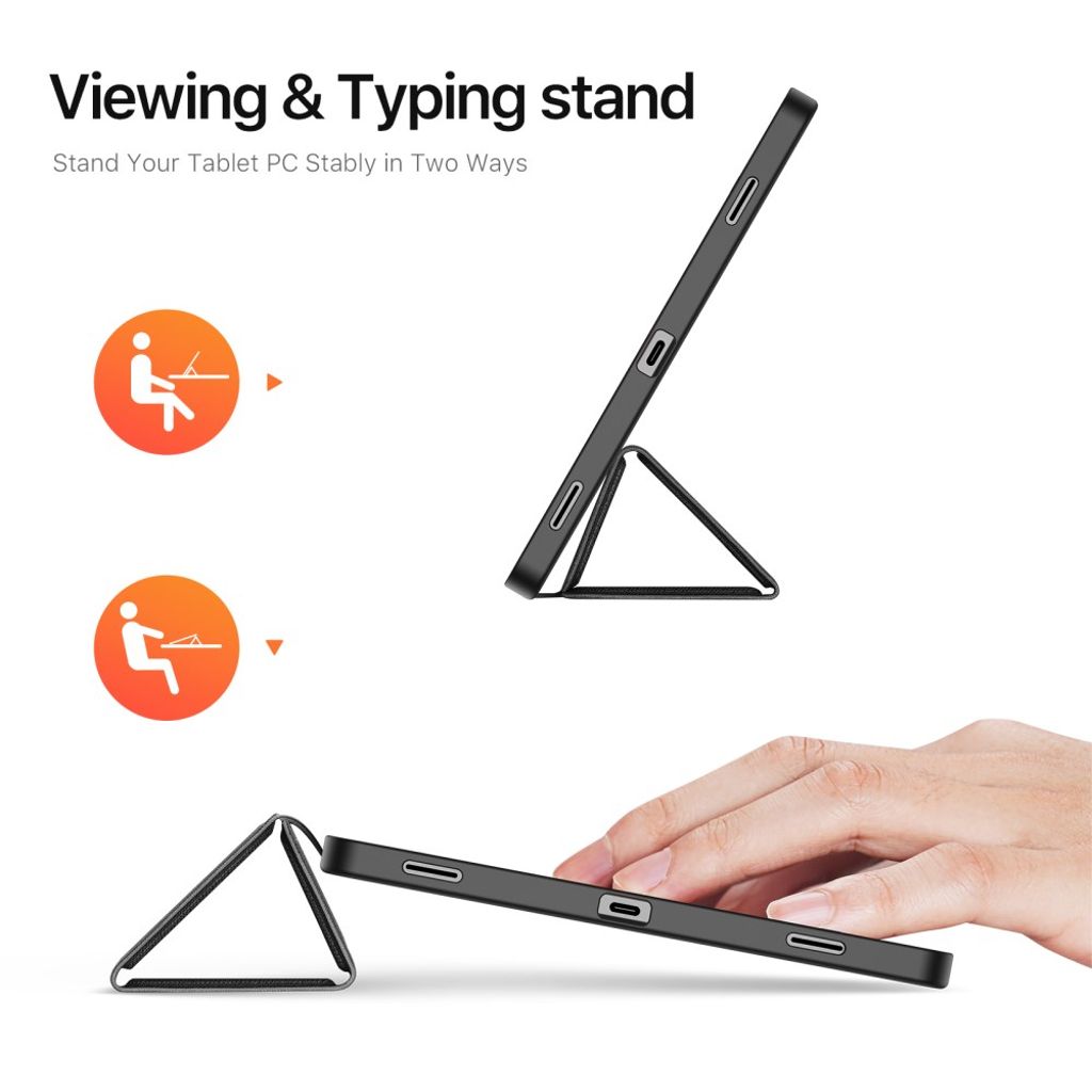 Dux Ducis Samsung Galaxy Tab S11 Etui DOMO Series Sort