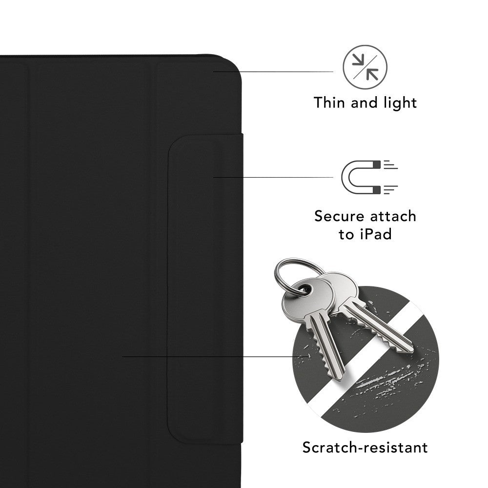 dbramante1928 iPad 10.9 (gen 10)/iPad 11 (A16) Etui Avenida ICON Midnight