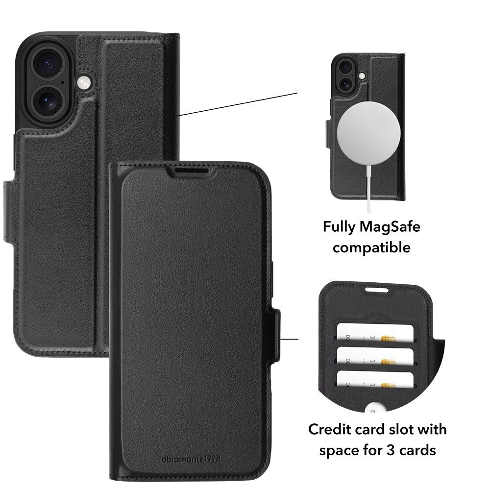 dbramante1928 iPhone 17 Etui Oslo Pro MagSafe Sort