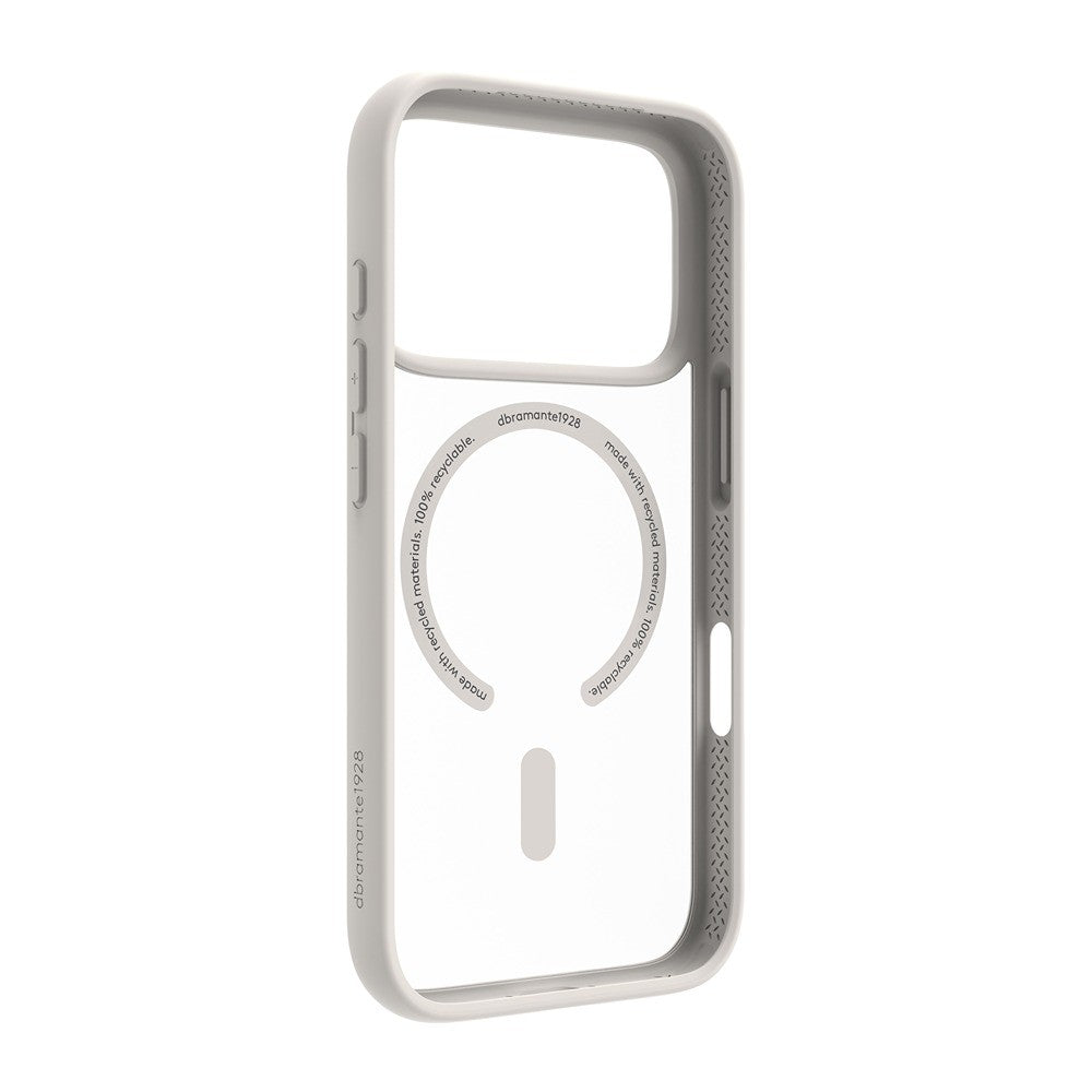 dbramante1928 iPhone 17 Pro/iPhone 18 Pro Cover Grenen MagSafe Hvid