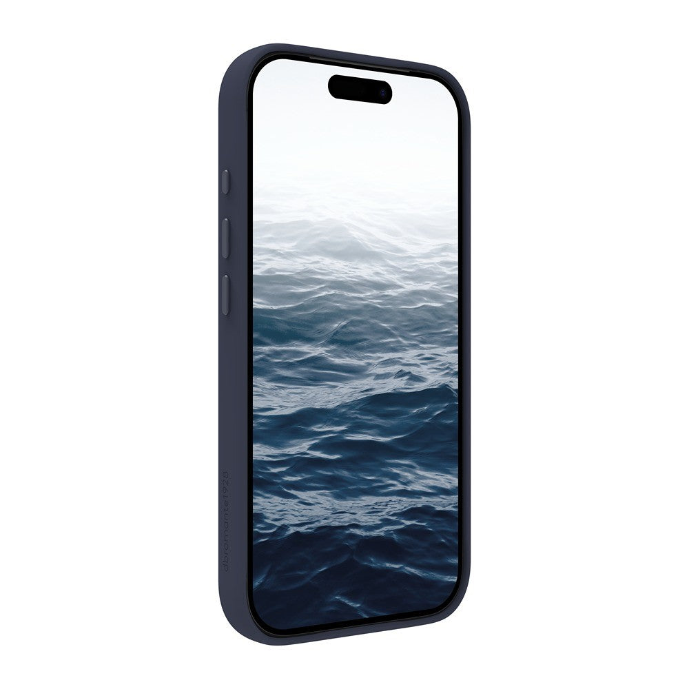 dbramante1928 iPhone 17 Pro/iPhone 18 Pro Cover Roskilde MagSafe Kick ICON Deep Water