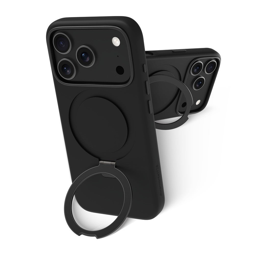 dbramante1928 iPhone 17 Pro/iPhone 18 Pro Cover Roskilde MagSafe Kick ICON Midnight