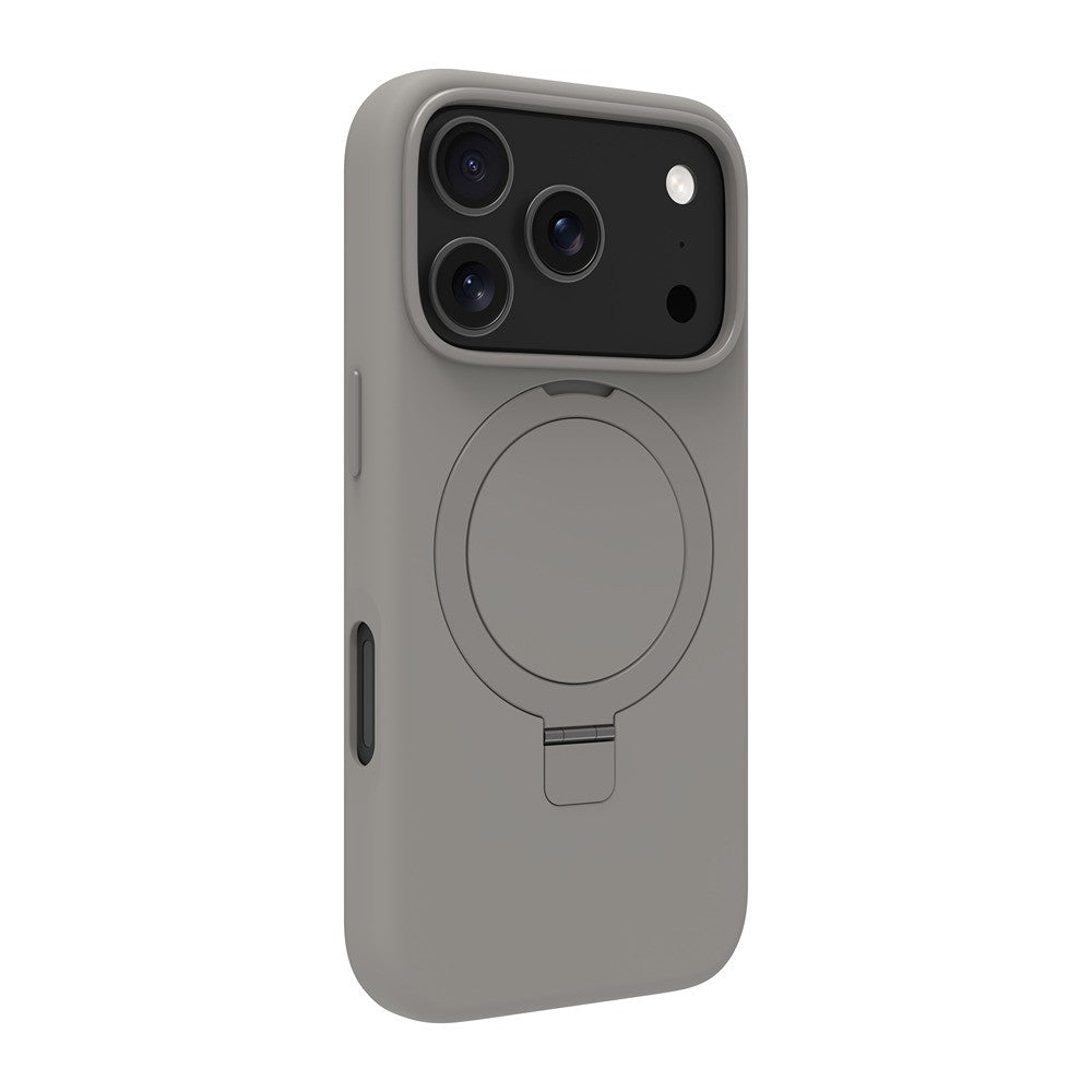 dbramante1928 iPhone 17 Pro/iPhone 18 Pro Cover Roskilde MagSafe Kick ICON River Stone